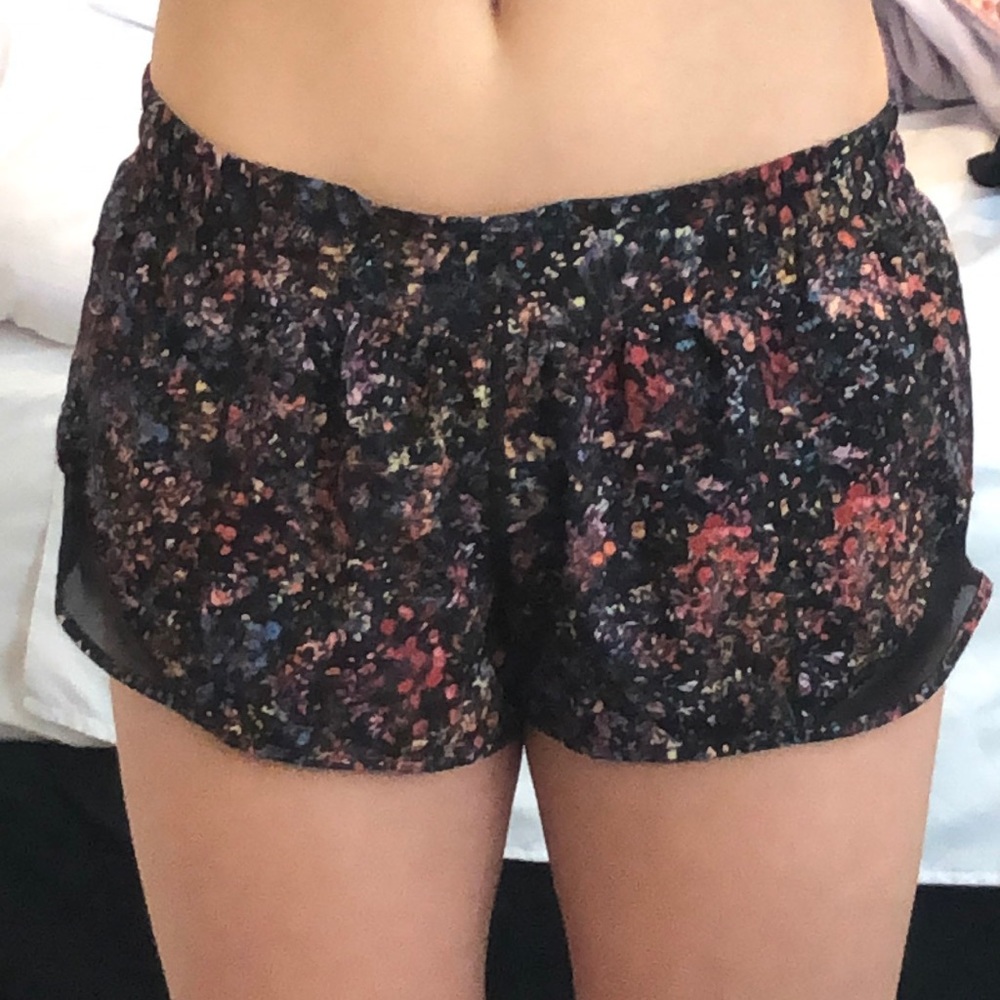 Lululemon floral shorts
